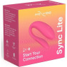 Вибратор для пар WE-VIBE SYNC LITE розовый SNSY4SG3